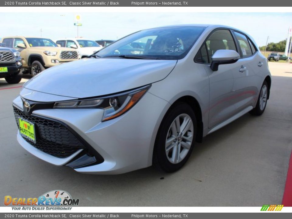 Classic Silver Metallic 2020 Toyota Corolla Hatchback SE Photo #4