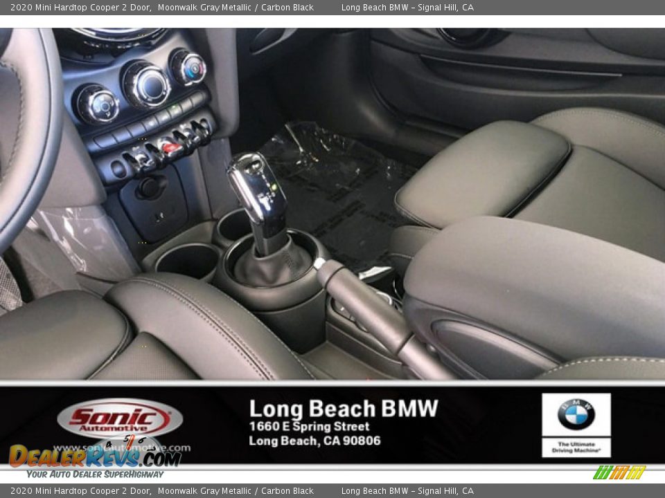 2020 Mini Hardtop Cooper 2 Door Moonwalk Gray Metallic / Carbon Black Photo #6