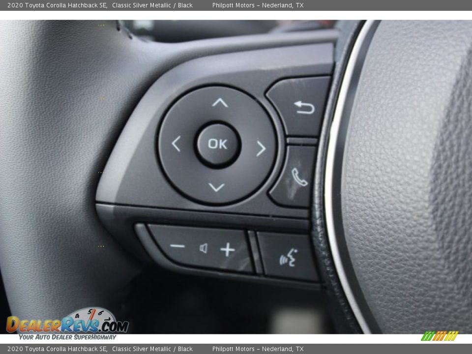 2020 Toyota Corolla Hatchback SE Steering Wheel Photo #11