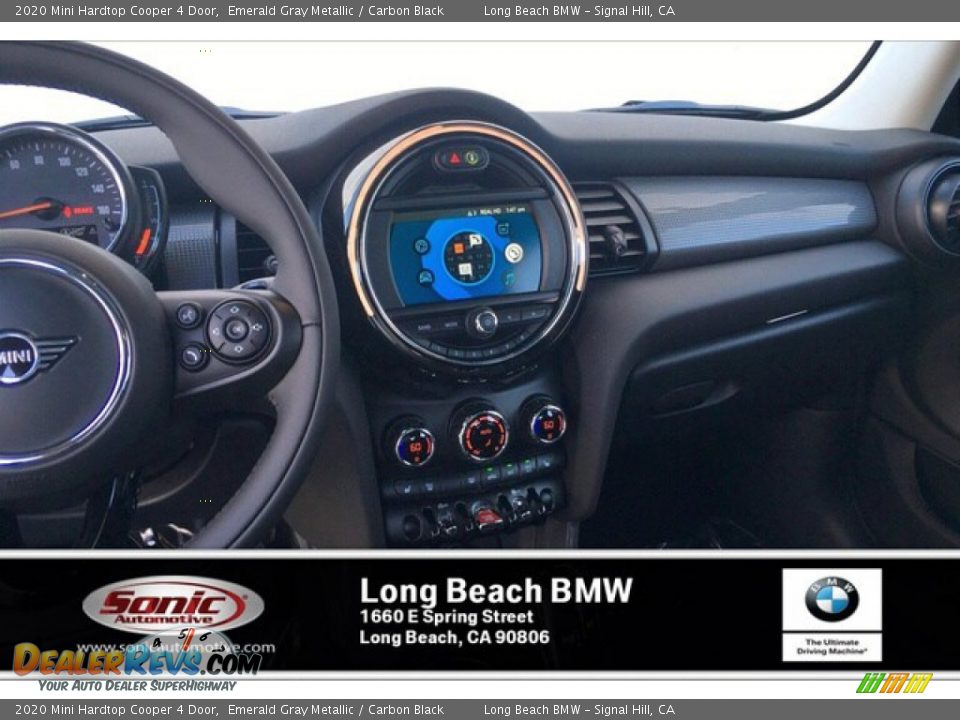 2020 Mini Hardtop Cooper 4 Door Emerald Gray Metallic / Carbon Black Photo #5