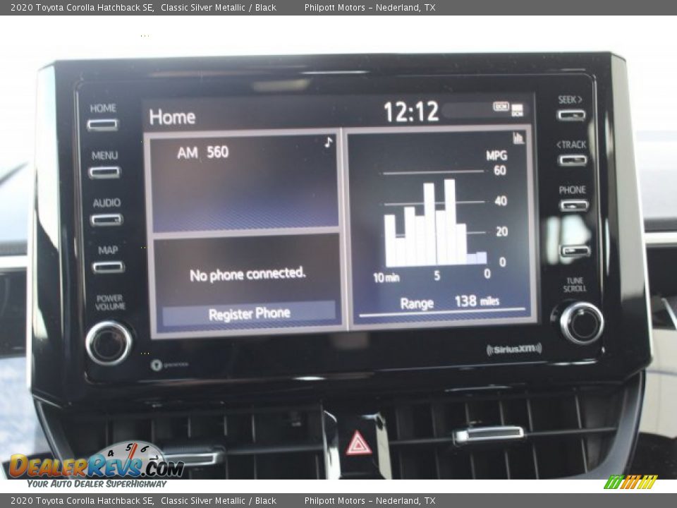 Controls of 2020 Toyota Corolla Hatchback SE Photo #15