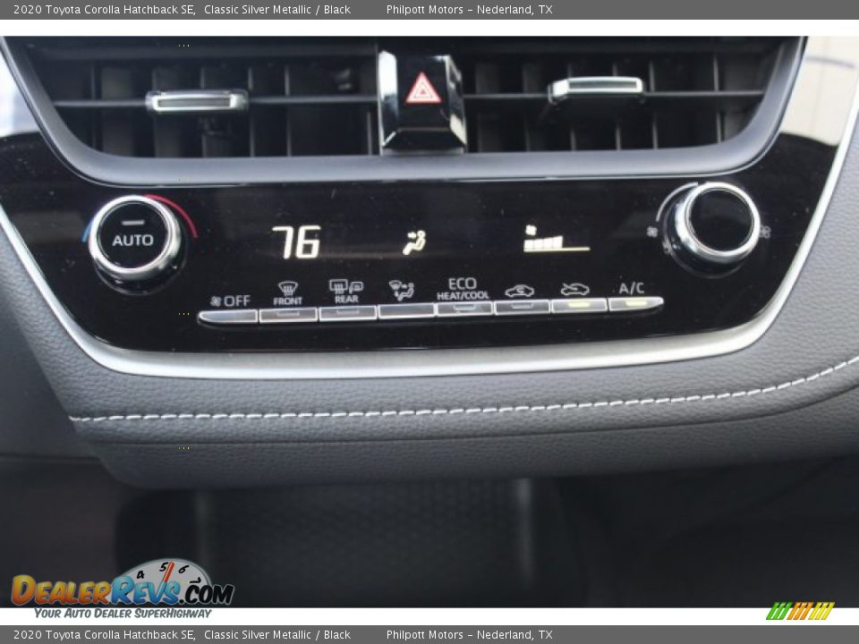 Controls of 2020 Toyota Corolla Hatchback SE Photo #16