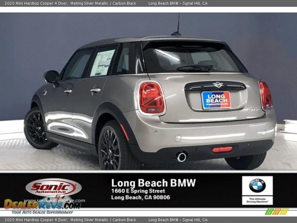 2020 Mini Hardtop Cooper 4 Door Melting Silver Metallic / Carbon Black Photo #2