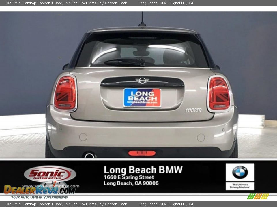 2020 Mini Hardtop Cooper 4 Door Melting Silver Metallic / Carbon Black Photo #3