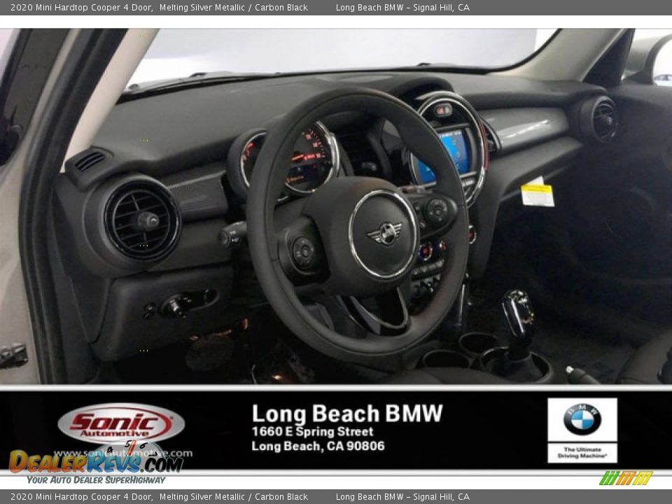 2020 Mini Hardtop Cooper 4 Door Melting Silver Metallic / Carbon Black Photo #4