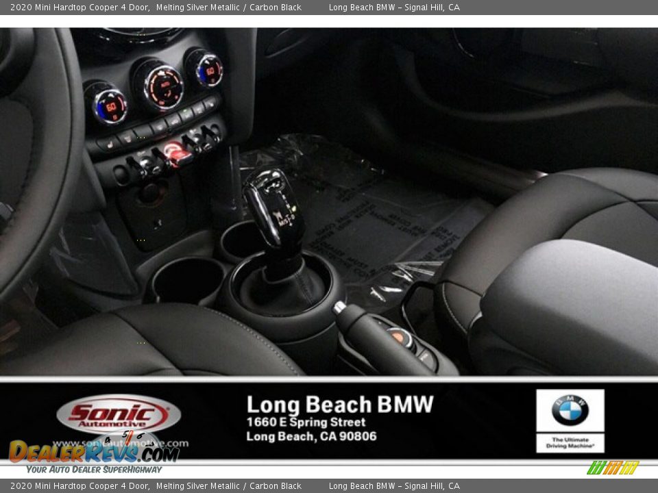 2020 Mini Hardtop Cooper 4 Door Melting Silver Metallic / Carbon Black Photo #6
