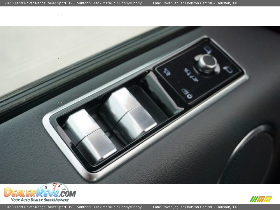 2020 Land Rover Range Rover Sport HSE Santorini Black Metallic / Ebony/Ebony Photo #31