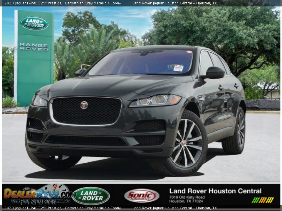 2020 Jaguar F-PACE 25t Prestige Carpathian Gray Metallic / Ebony Photo #1