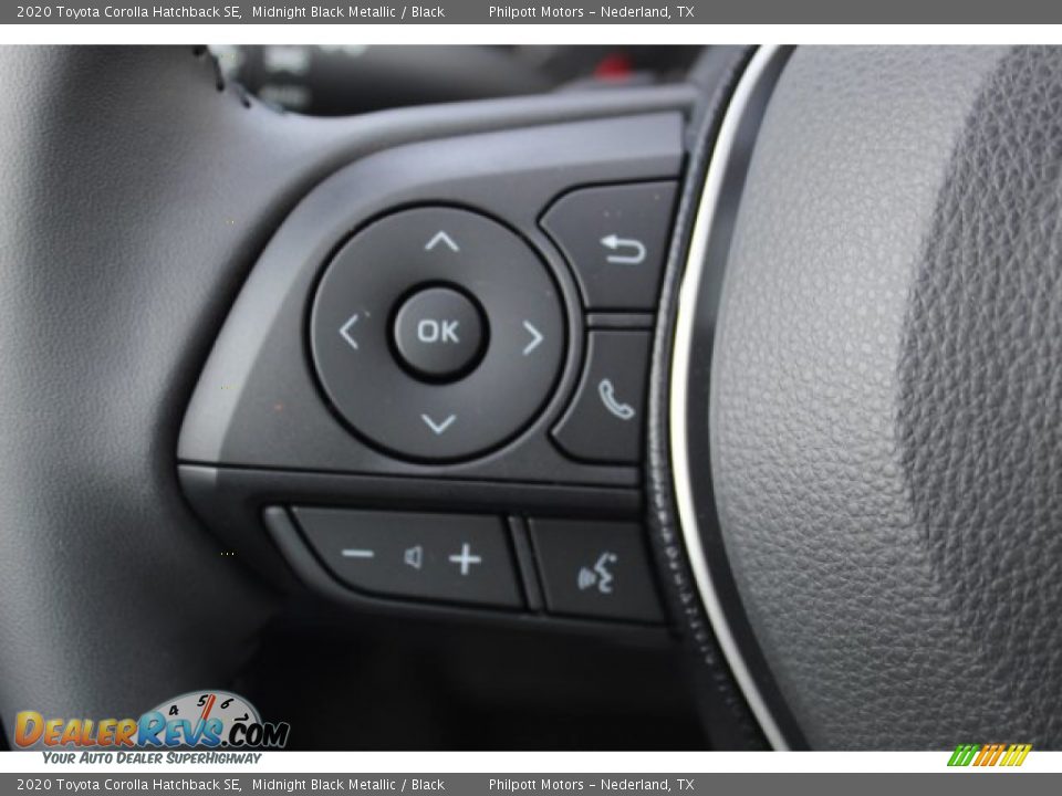 2020 Toyota Corolla Hatchback SE Steering Wheel Photo #11