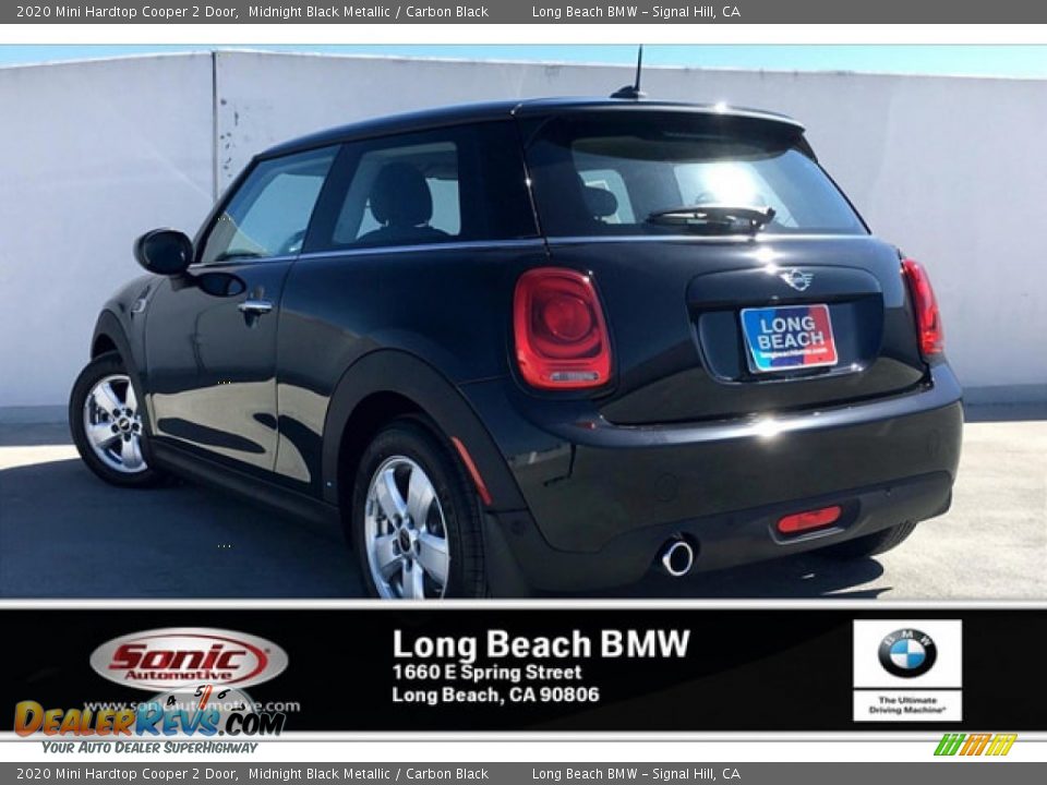 2020 Mini Hardtop Cooper 2 Door Midnight Black Metallic / Carbon Black Photo #2