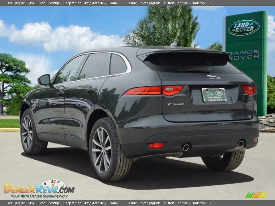 2020 Jaguar F-PACE 25t Prestige Carpathian Gray Metallic / Ebony Photo #3