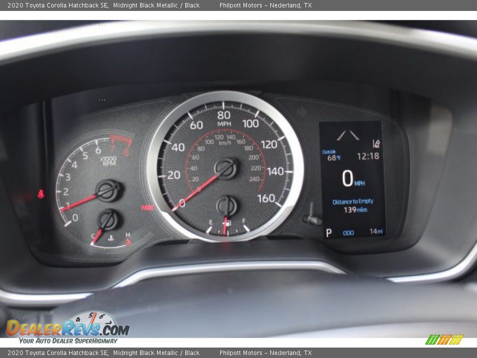 2020 Toyota Corolla Hatchback SE Gauges Photo #13