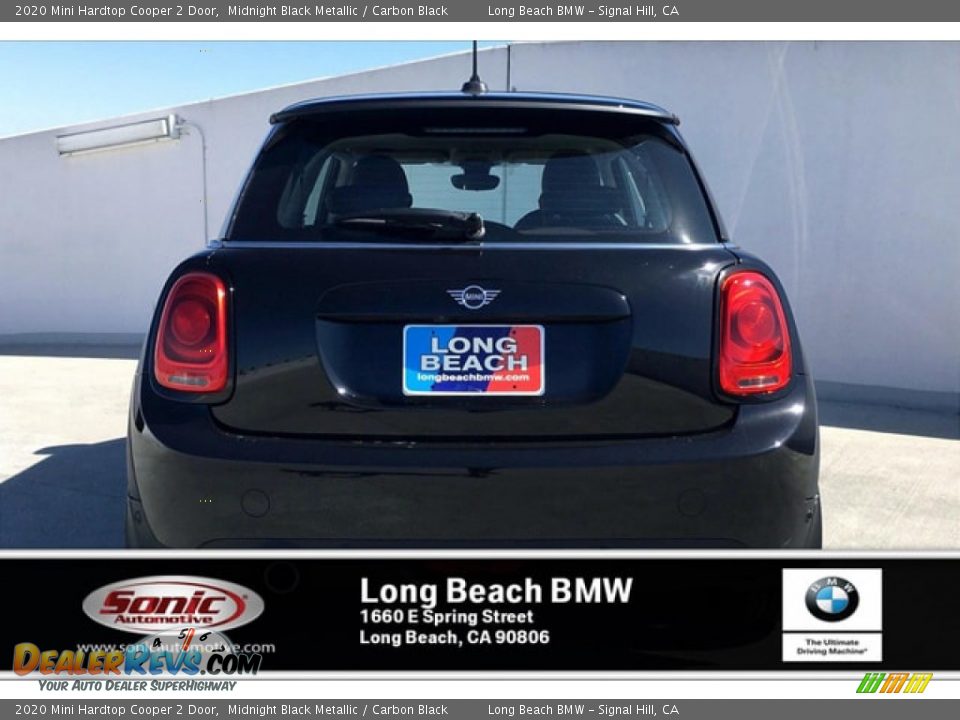 2020 Mini Hardtop Cooper 2 Door Midnight Black Metallic / Carbon Black Photo #3