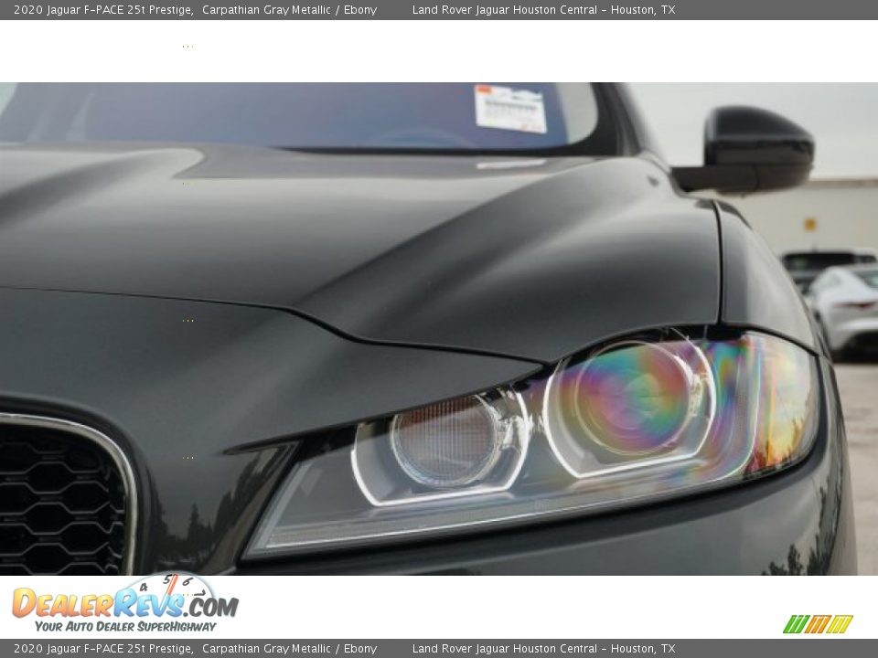 2020 Jaguar F-PACE 25t Prestige Carpathian Gray Metallic / Ebony Photo #8