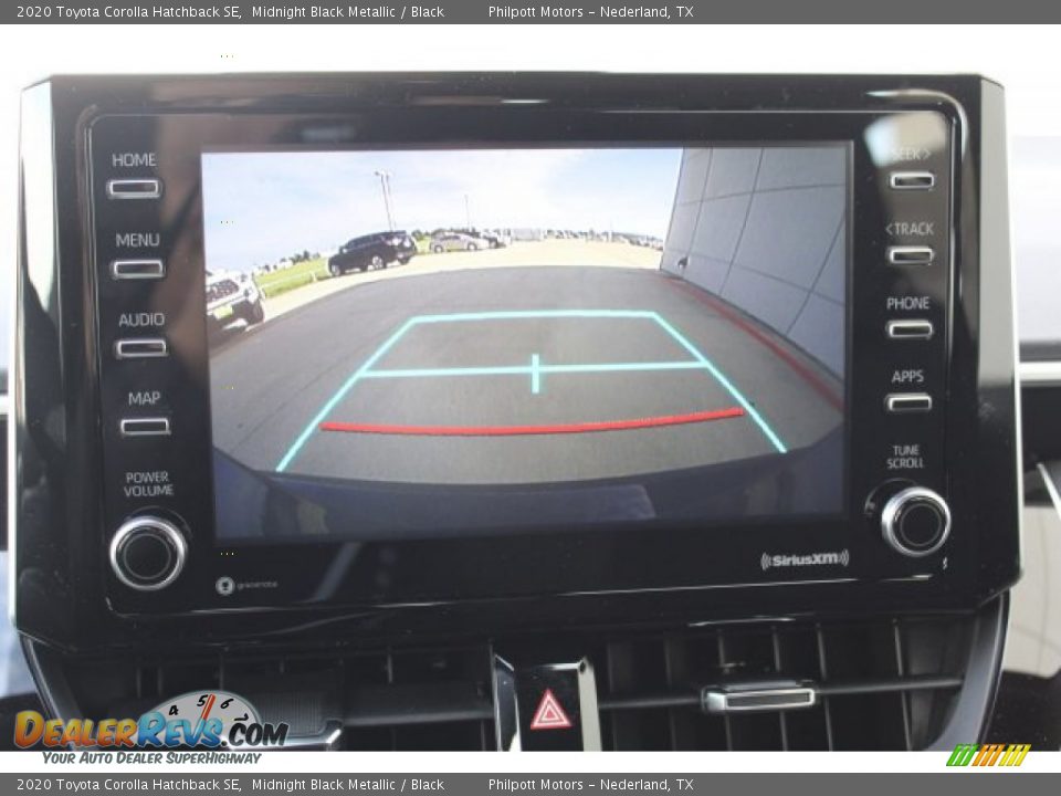 2020 Toyota Corolla Hatchback SE Midnight Black Metallic / Black Photo #18
