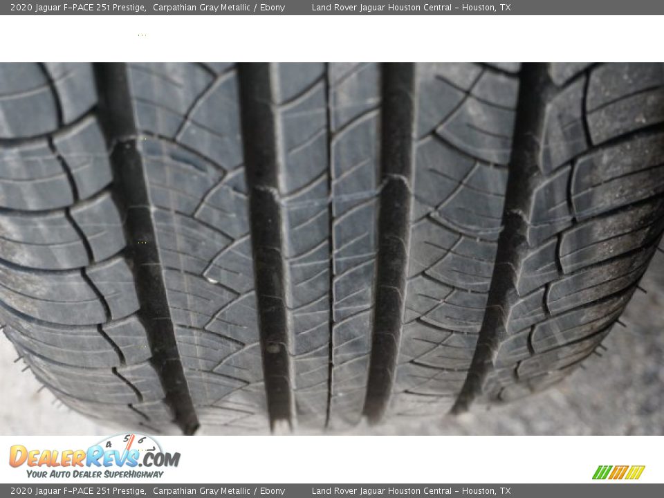 2020 Jaguar F-PACE 25t Prestige Carpathian Gray Metallic / Ebony Photo #10