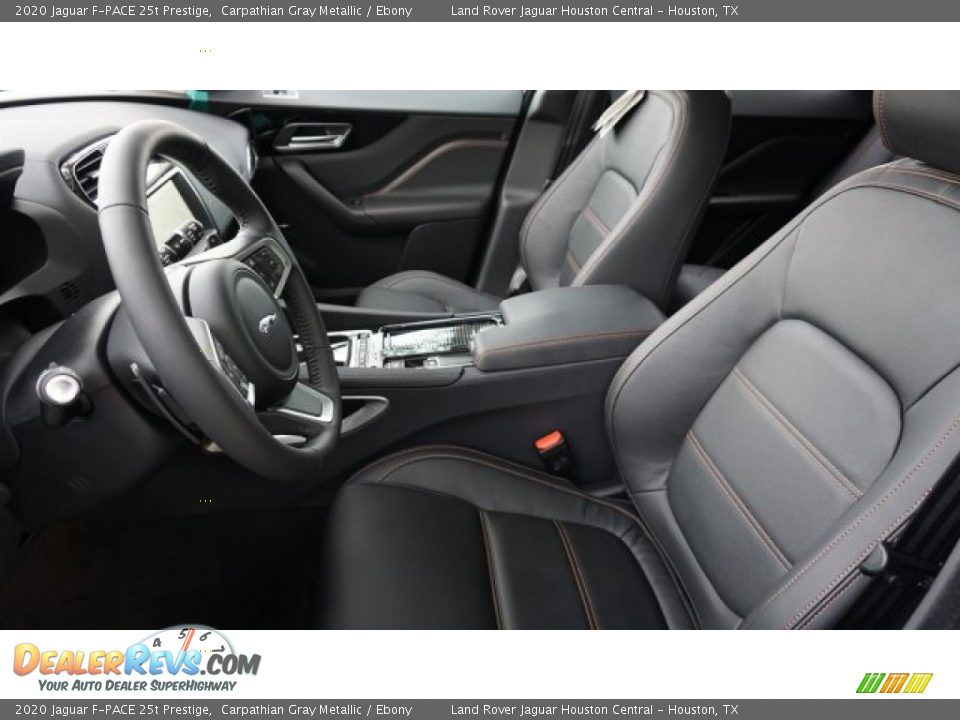 2020 Jaguar F-PACE 25t Prestige Carpathian Gray Metallic / Ebony Photo #11