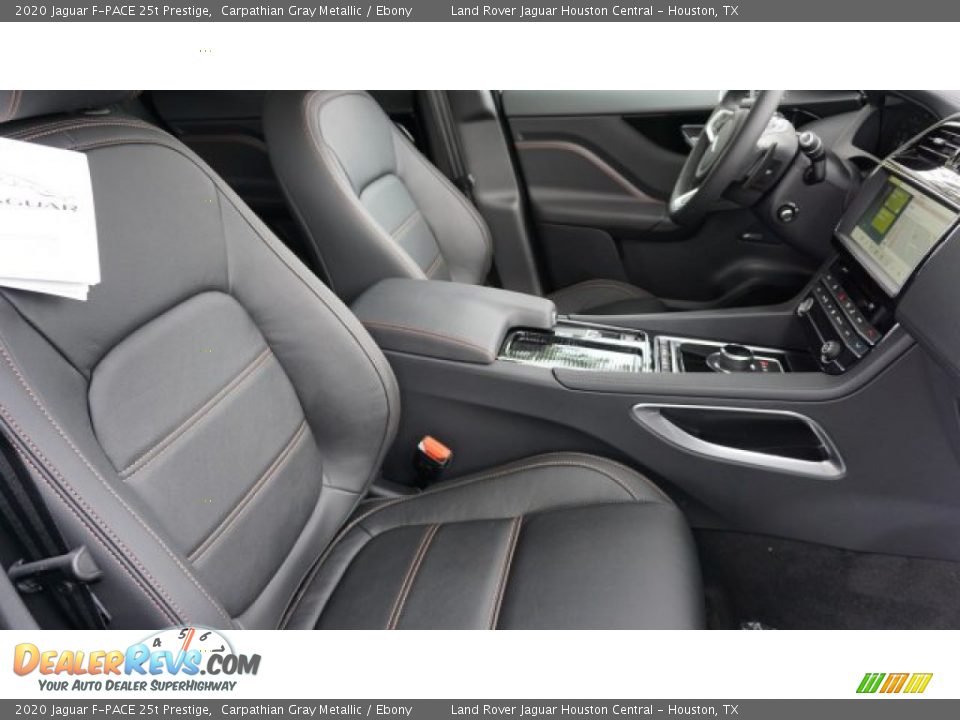 2020 Jaguar F-PACE 25t Prestige Carpathian Gray Metallic / Ebony Photo #12