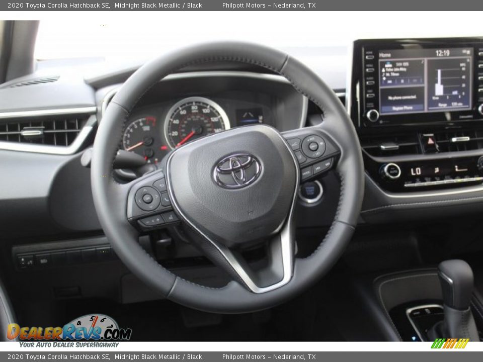 2020 Toyota Corolla Hatchback SE Steering Wheel Photo #22
