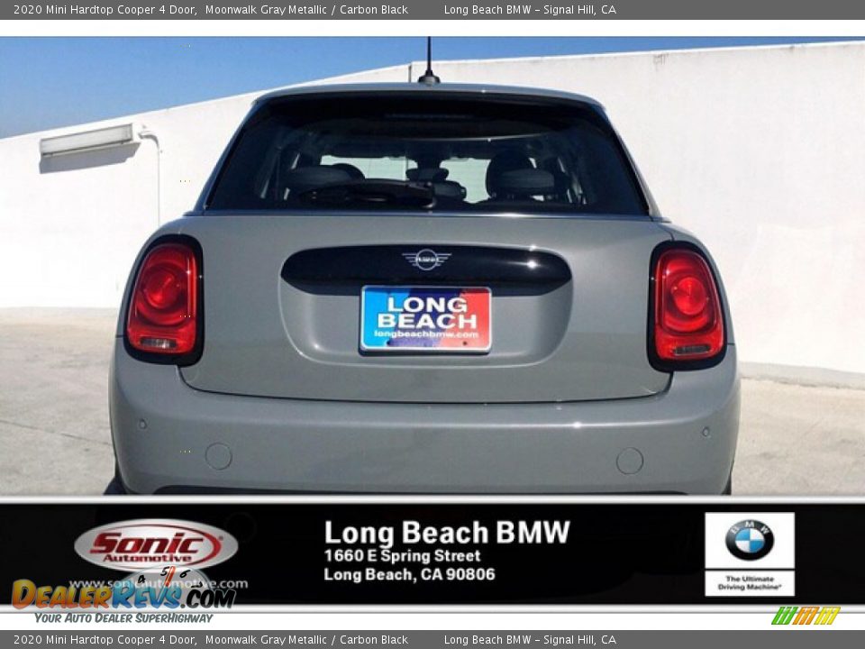2020 Mini Hardtop Cooper 4 Door Moonwalk Gray Metallic / Carbon Black Photo #3