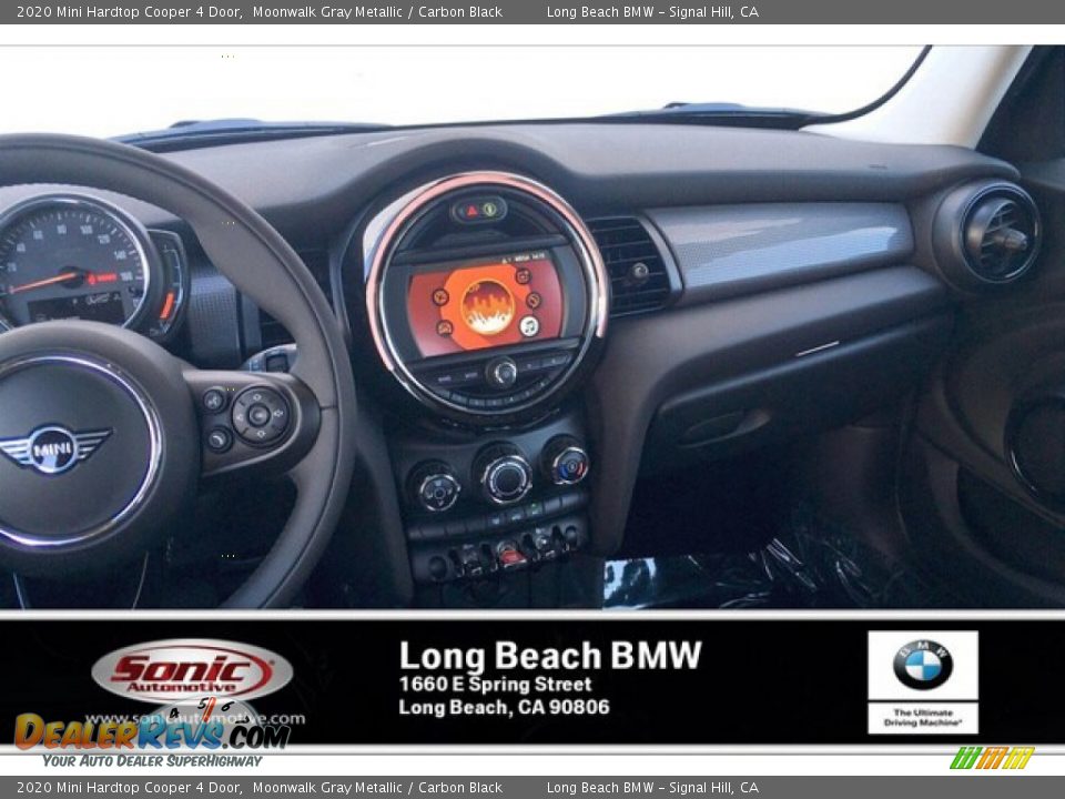 2020 Mini Hardtop Cooper 4 Door Moonwalk Gray Metallic / Carbon Black Photo #5