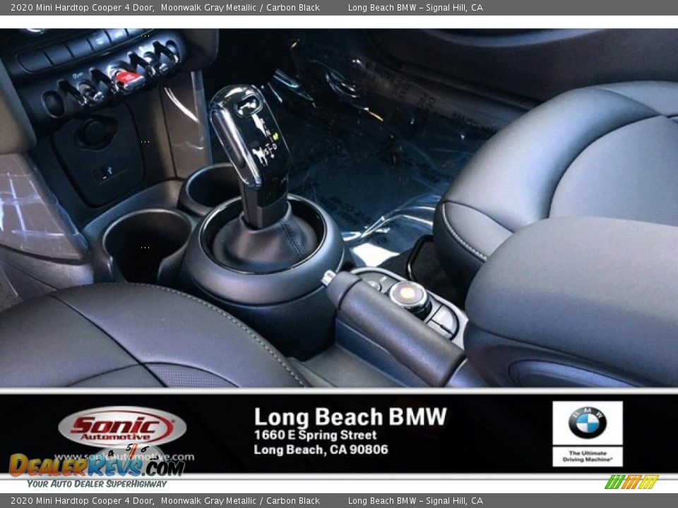 2020 Mini Hardtop Cooper 4 Door Moonwalk Gray Metallic / Carbon Black Photo #6