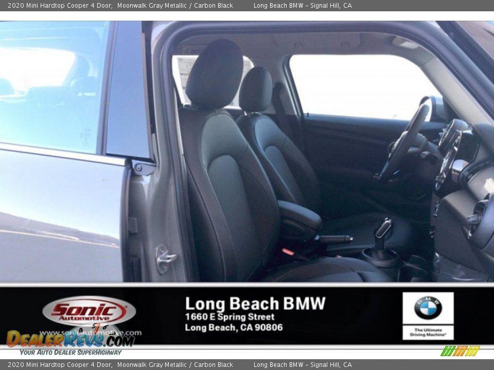 2020 Mini Hardtop Cooper 4 Door Moonwalk Gray Metallic / Carbon Black Photo #7