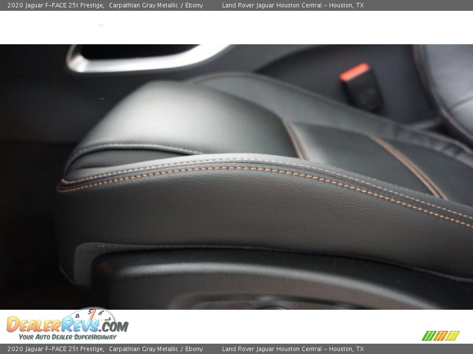 2020 Jaguar F-PACE 25t Prestige Carpathian Gray Metallic / Ebony Photo #22