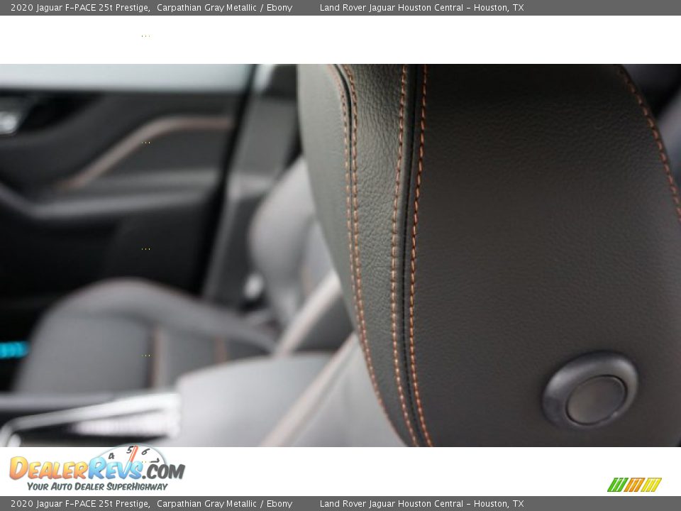 2020 Jaguar F-PACE 25t Prestige Carpathian Gray Metallic / Ebony Photo #23
