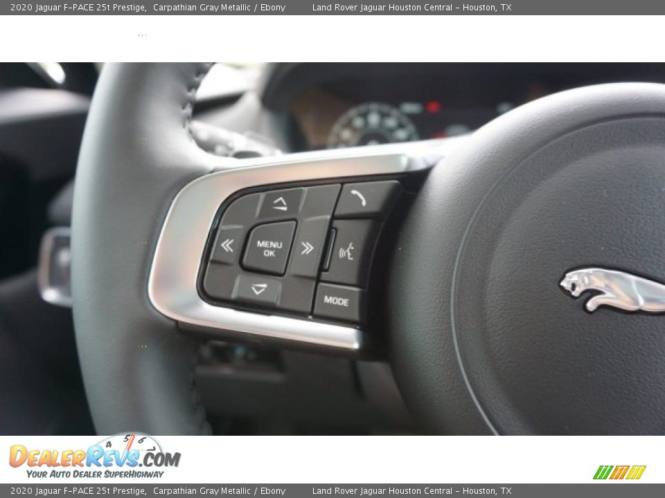 2020 Jaguar F-PACE 25t Prestige Steering Wheel Photo #27