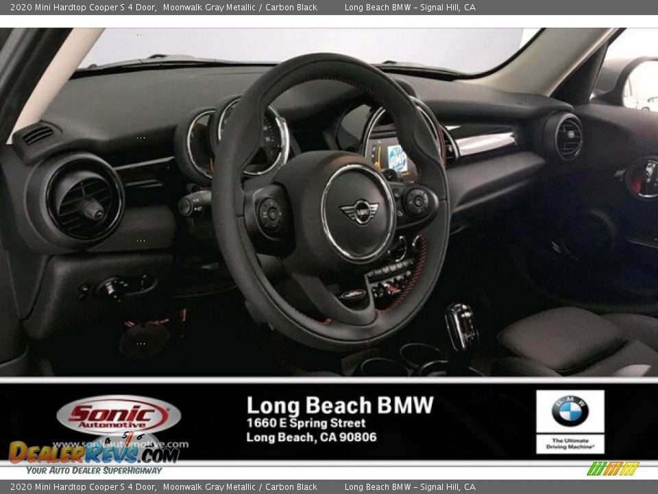 2020 Mini Hardtop Cooper S 4 Door Moonwalk Gray Metallic / Carbon Black Photo #4
