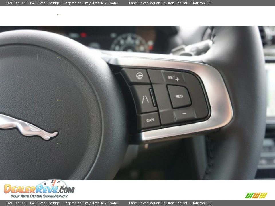 2020 Jaguar F-PACE 25t Prestige Steering Wheel Photo #28