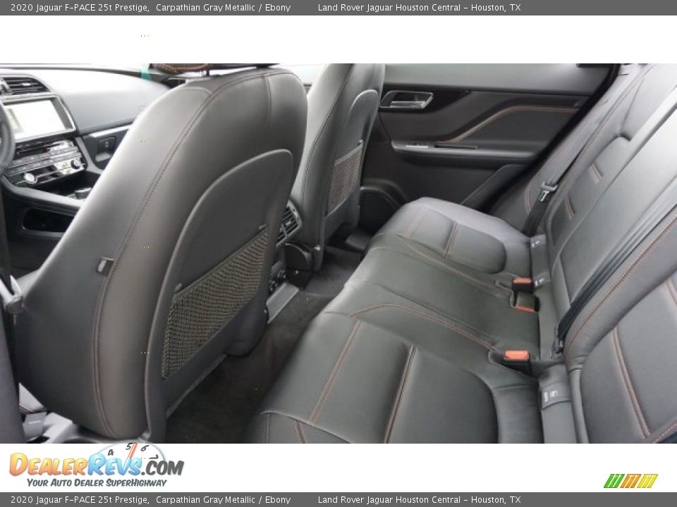 Rear Seat of 2020 Jaguar F-PACE 25t Prestige Photo #30