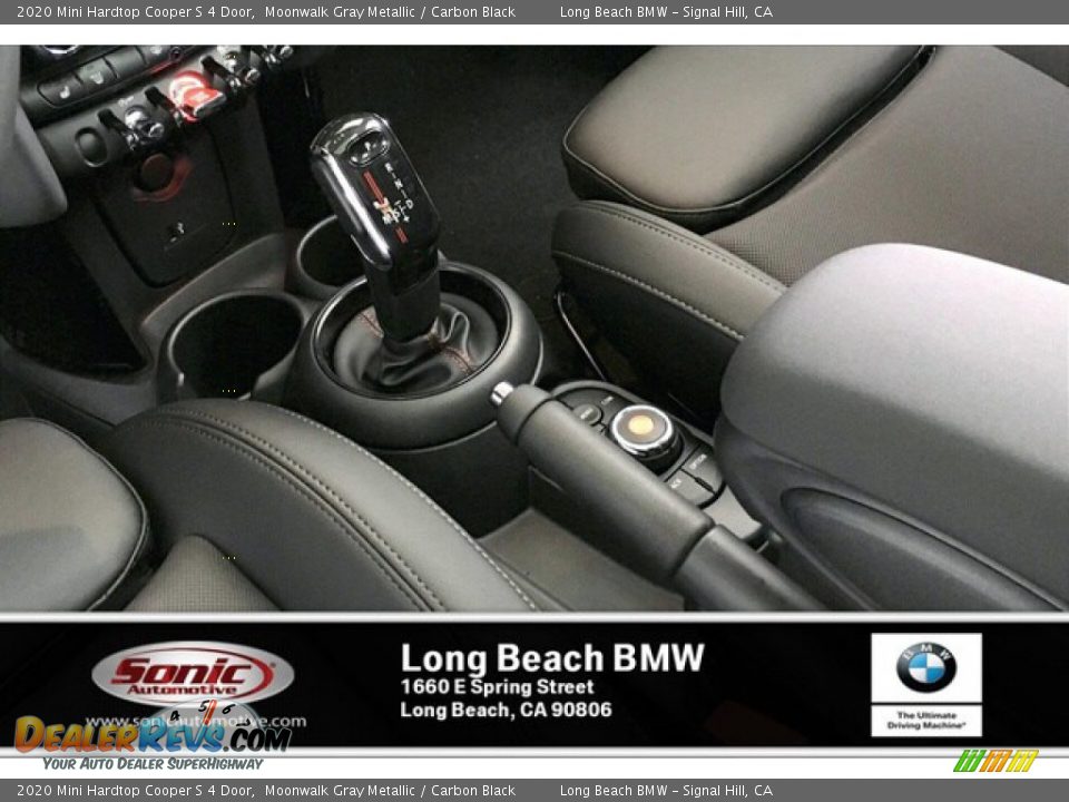 2020 Mini Hardtop Cooper S 4 Door Moonwalk Gray Metallic / Carbon Black Photo #6