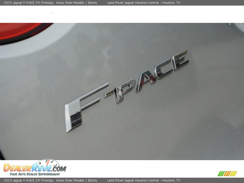 2020 Jaguar F-PACE 25t Prestige Indus Silver Metallic / Ebony Photo #6