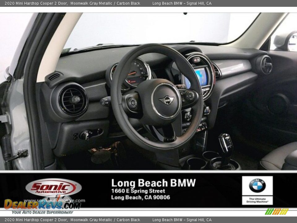 2020 Mini Hardtop Cooper 2 Door Moonwalk Gray Metallic / Carbon Black Photo #4