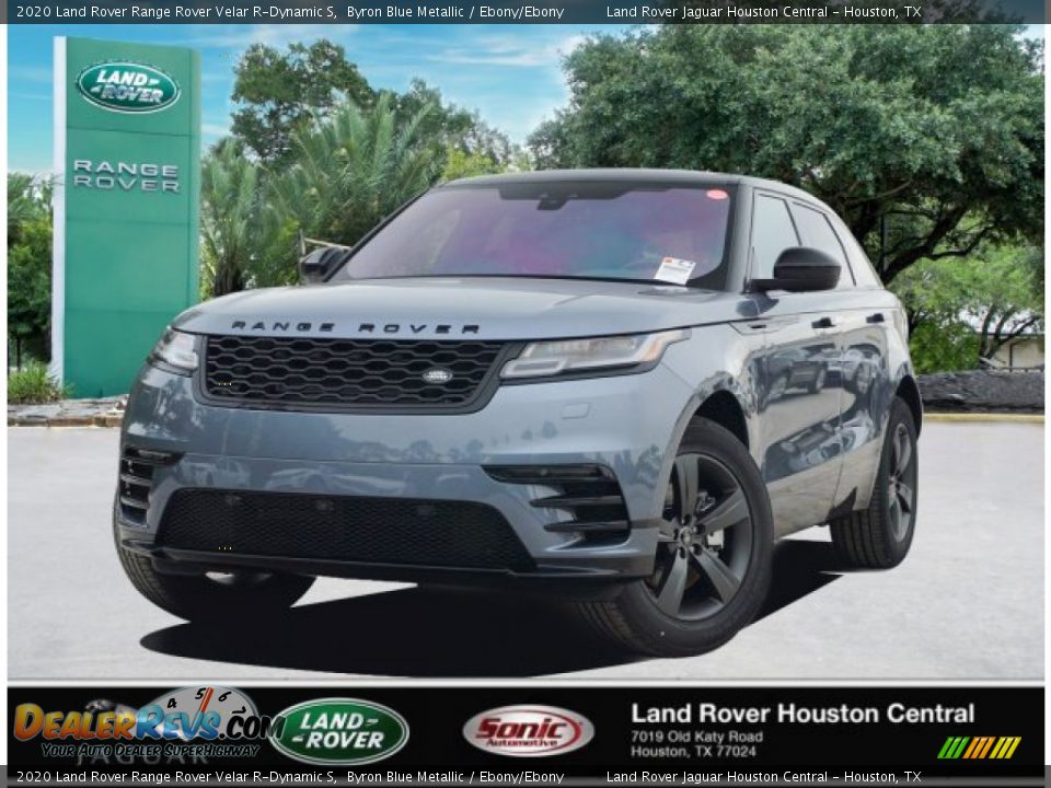 2020 Land Rover Range Rover Velar R-Dynamic S Byron Blue Metallic / Ebony/Ebony Photo #1
