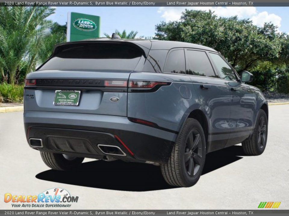 2020 Land Rover Range Rover Velar R-Dynamic S Byron Blue Metallic / Ebony/Ebony Photo #4