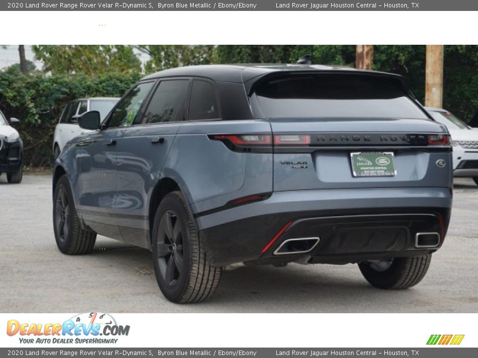 2020 Land Rover Range Rover Velar R-Dynamic S Byron Blue Metallic / Ebony/Ebony Photo #6