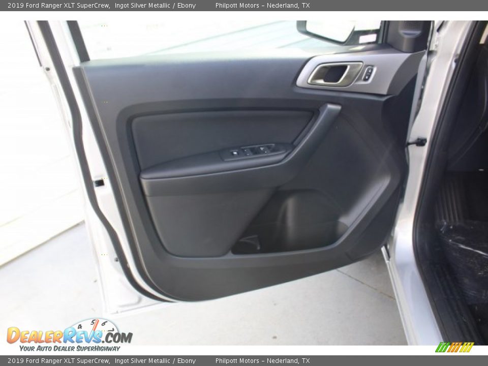 2019 Ford Ranger XLT SuperCrew Ingot Silver Metallic / Ebony Photo #9