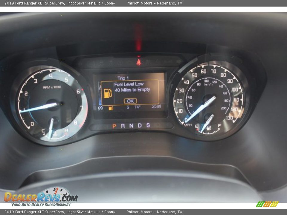 2019 Ford Ranger XLT SuperCrew Ingot Silver Metallic / Ebony Photo #13