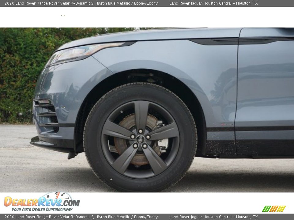 2020 Land Rover Range Rover Velar R-Dynamic S Byron Blue Metallic / Ebony/Ebony Photo #8