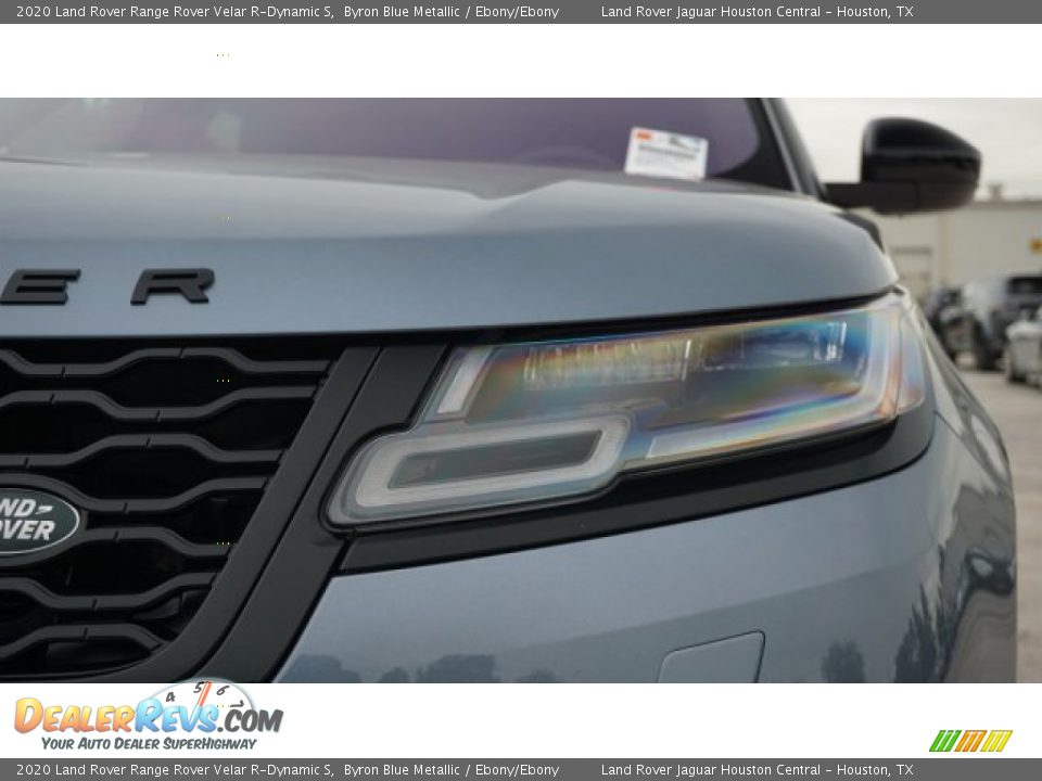 2020 Land Rover Range Rover Velar R-Dynamic S Byron Blue Metallic / Ebony/Ebony Photo #9