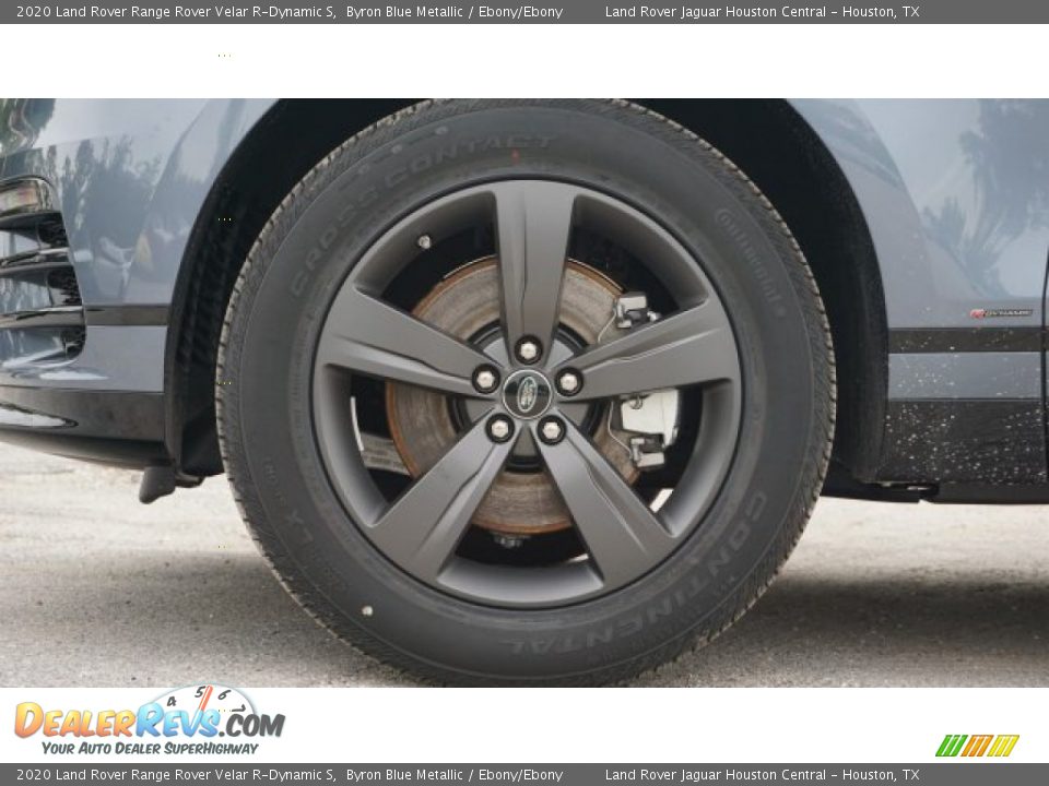 2020 Land Rover Range Rover Velar R-Dynamic S Byron Blue Metallic / Ebony/Ebony Photo #10