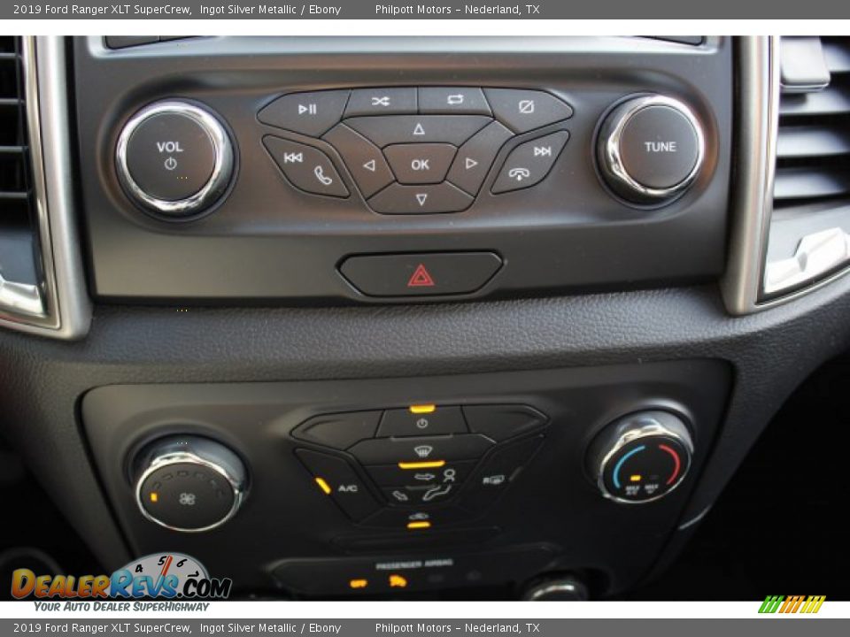 2019 Ford Ranger XLT SuperCrew Ingot Silver Metallic / Ebony Photo #16