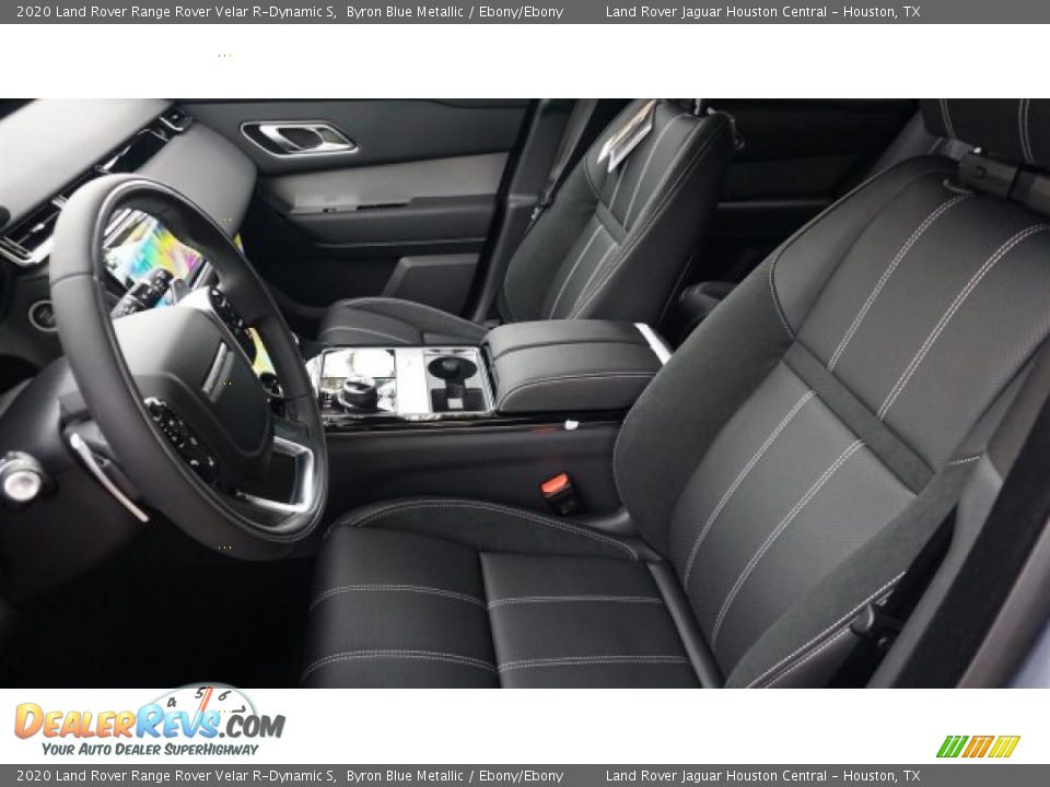 2020 Land Rover Range Rover Velar R-Dynamic S Byron Blue Metallic / Ebony/Ebony Photo #12