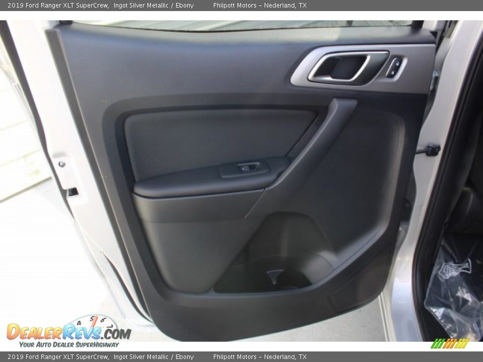2019 Ford Ranger XLT SuperCrew Ingot Silver Metallic / Ebony Photo #18