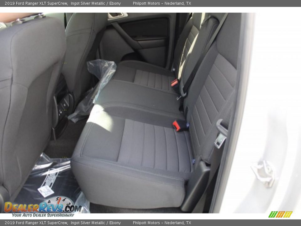 2019 Ford Ranger XLT SuperCrew Ingot Silver Metallic / Ebony Photo #19