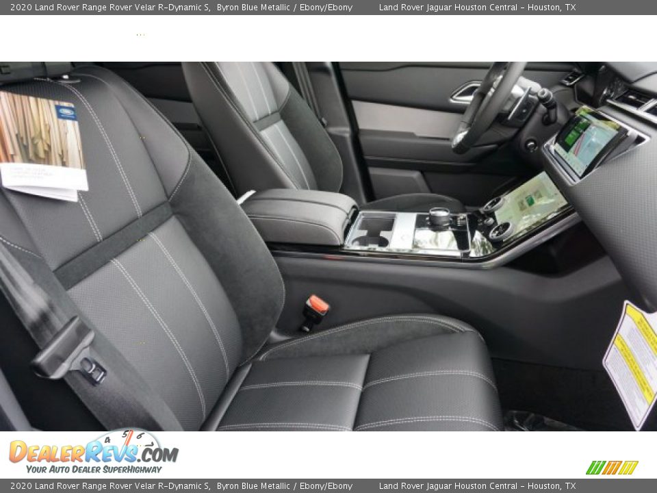 2020 Land Rover Range Rover Velar R-Dynamic S Byron Blue Metallic / Ebony/Ebony Photo #13