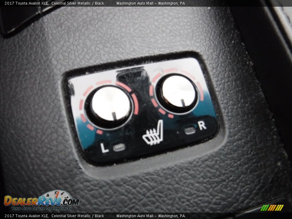 2017 Toyota Avalon XLE Celestial Silver Metallic / Black Photo #17